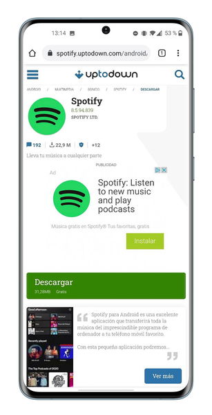 Cómo descargar Spotify y tener siempre la última actualización