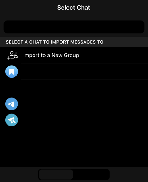 Pasos a seguir para importar chats de WhatsApp a Telegram