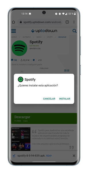 Cómo descargar Spotify y tener siempre la última actualización