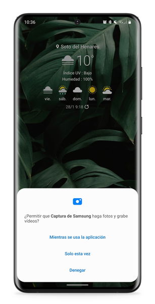 Cómo grabar la pantalla en el Samsung Galaxy S21