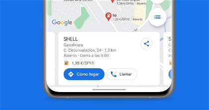 Consulta el precio de la gasolina y descubre dónde está más barata con Google Maps