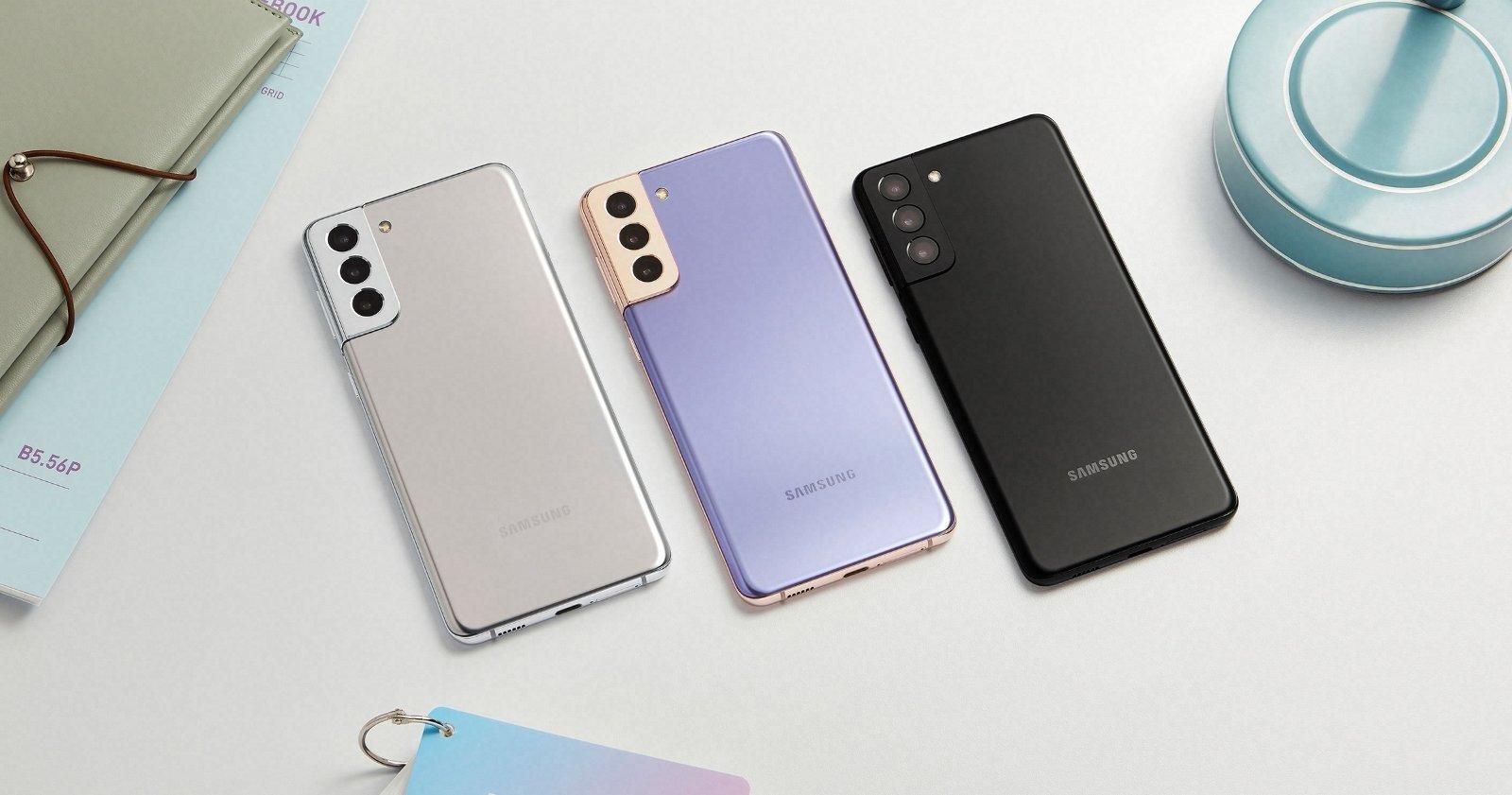 Samsung Galaxy S21 Plus, colores
