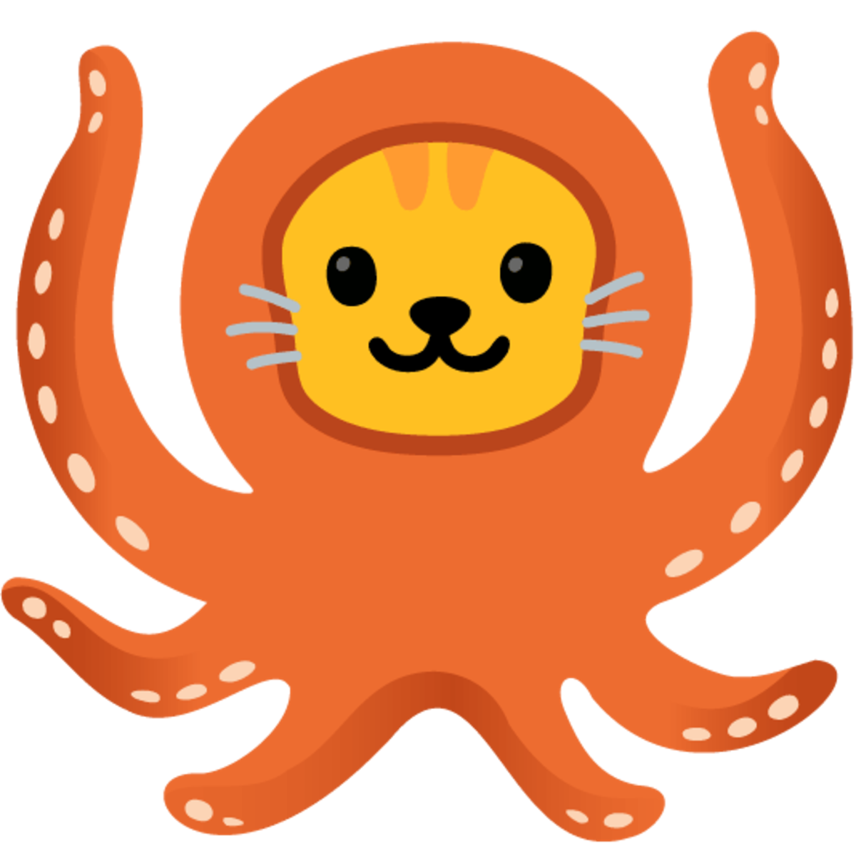 emoji de gato pulpo