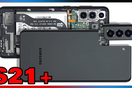 Turno para el Samsung Galaxy S21+, que también aprueba en reparabilidad en su primer 'teardown'
