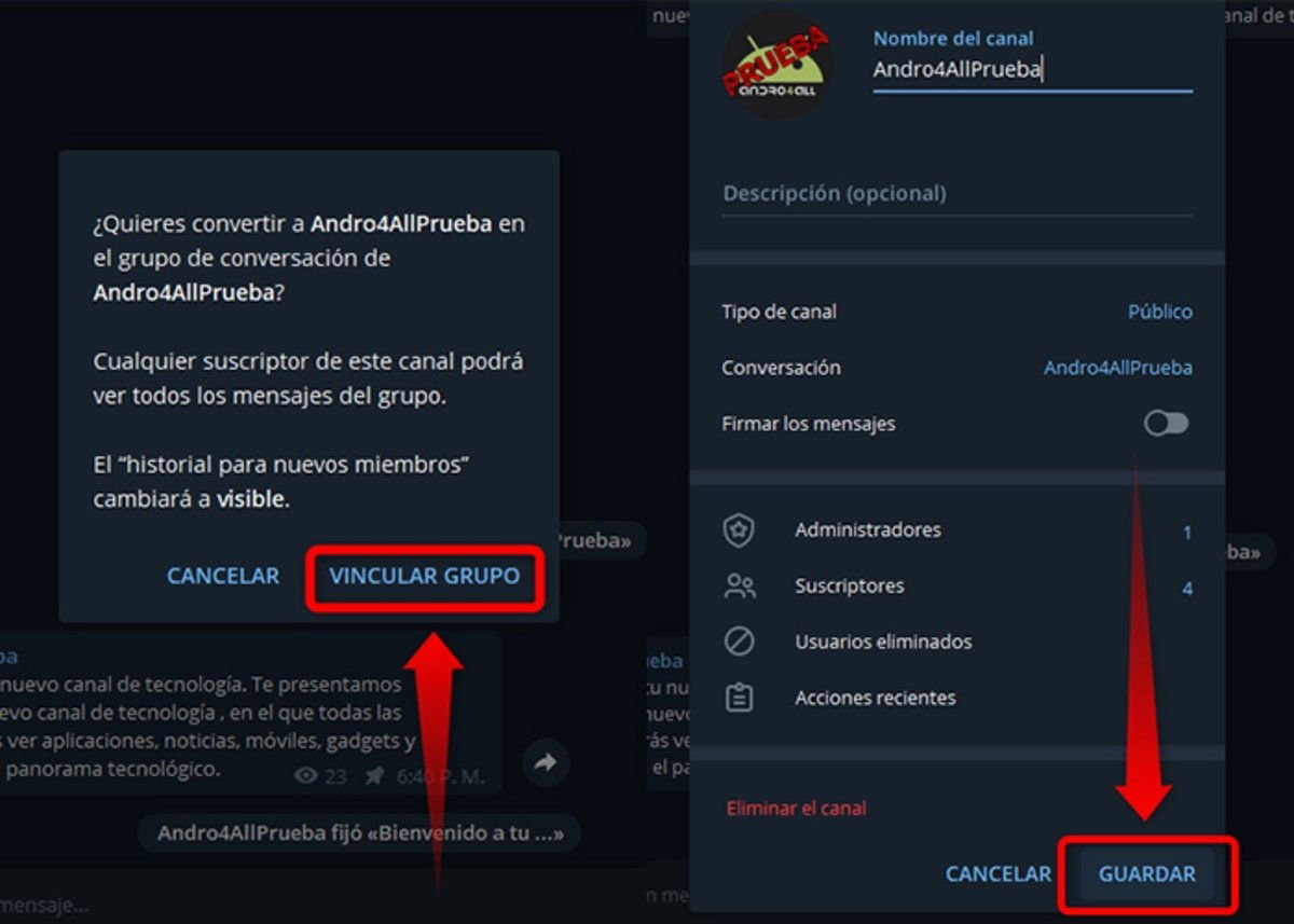 guarda los cambios para que los usuarios interactuen en los comentarios