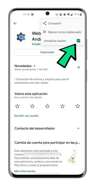 Qué es WebView, la causa por la que se cierran solas las apps en Android