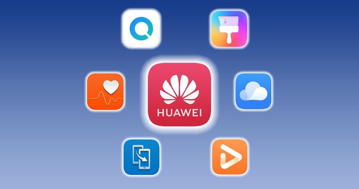 Logos de apps de Huawei