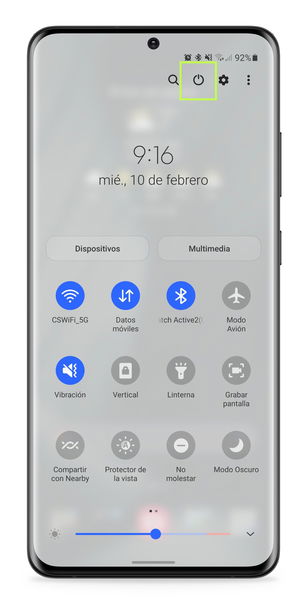 Cómo reiniciar el Samsung Galaxy S21