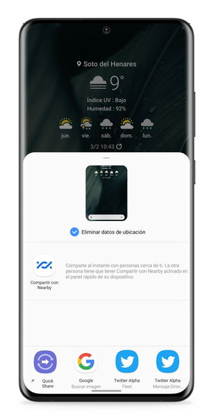 Cómo hacer una captura de pantalla en el Samsung Galaxy S21