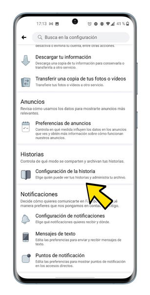 Cómo ocultar tus Historias de Facebook a personas concretas