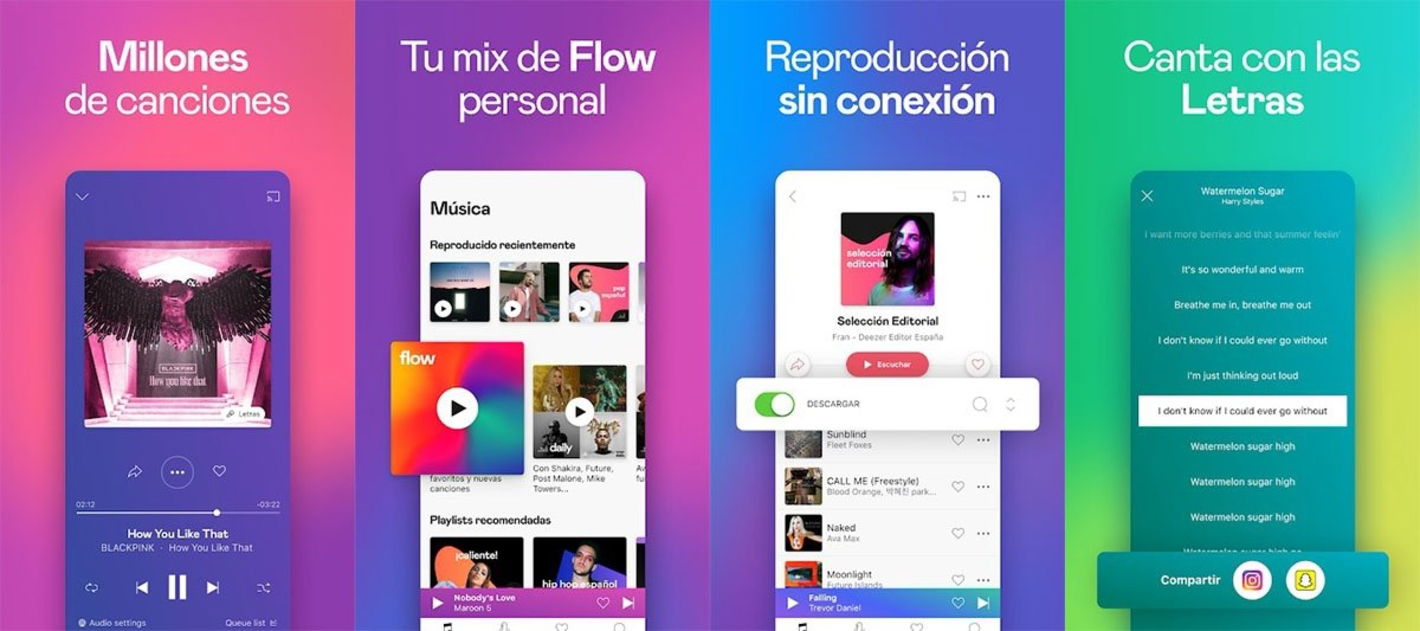 Descarga app Deezer