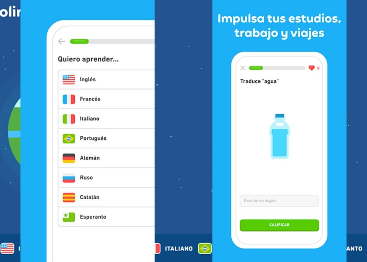 Duolingo para aprender portugués