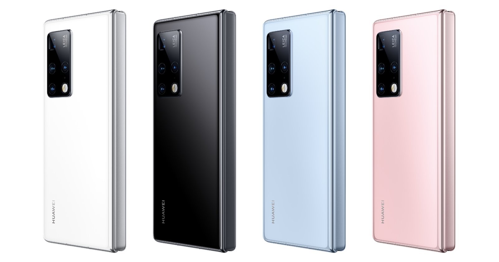 El Huawei Mate X2 en varios colores