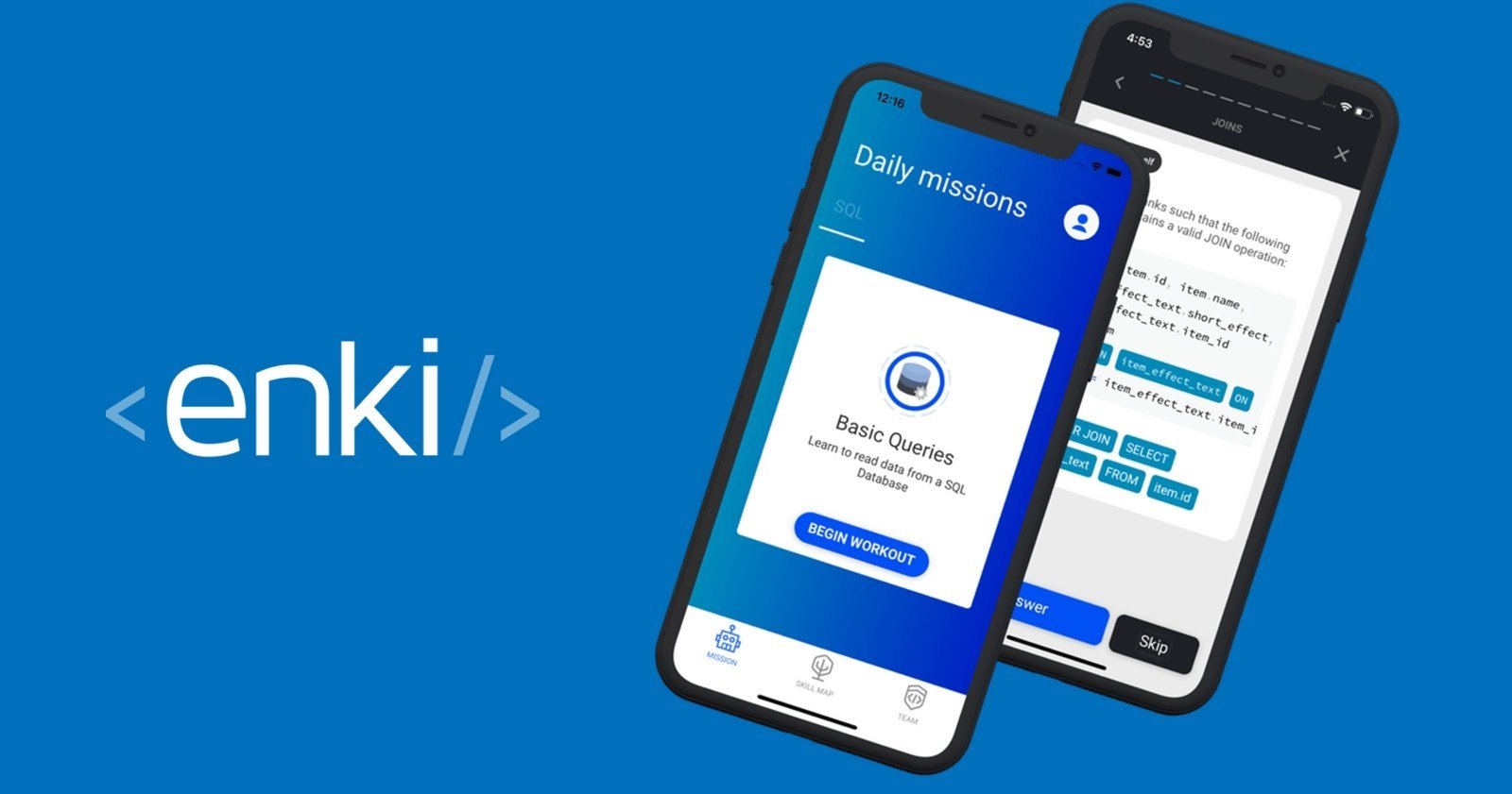 Enki, app para aprender a programar en Android