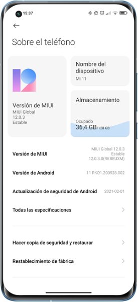 Xiaomi Mi 11, análisis: un firme candidato a mejor móvil por menos de 1.000 euros