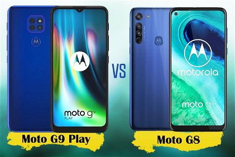 Motorola Moto G9 Play vs Motorola Moto G8, comparativa: combate (casi) nulo