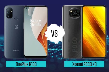 OnePlus Nord N100 vs POCO X3, comparativa: ¿cuál me compro?