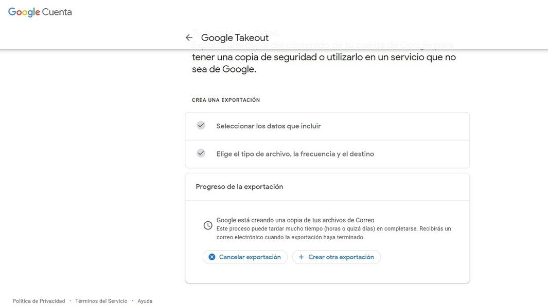 Cómo hacer una copia de seguridad de tus correos de Gmail