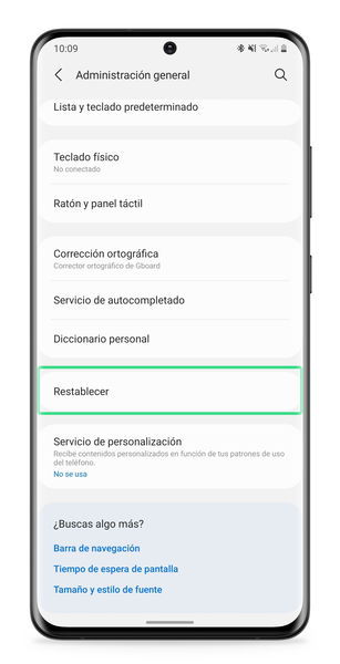 Cómo reestablecer a datos de fábrica el Samsung Galaxy S21