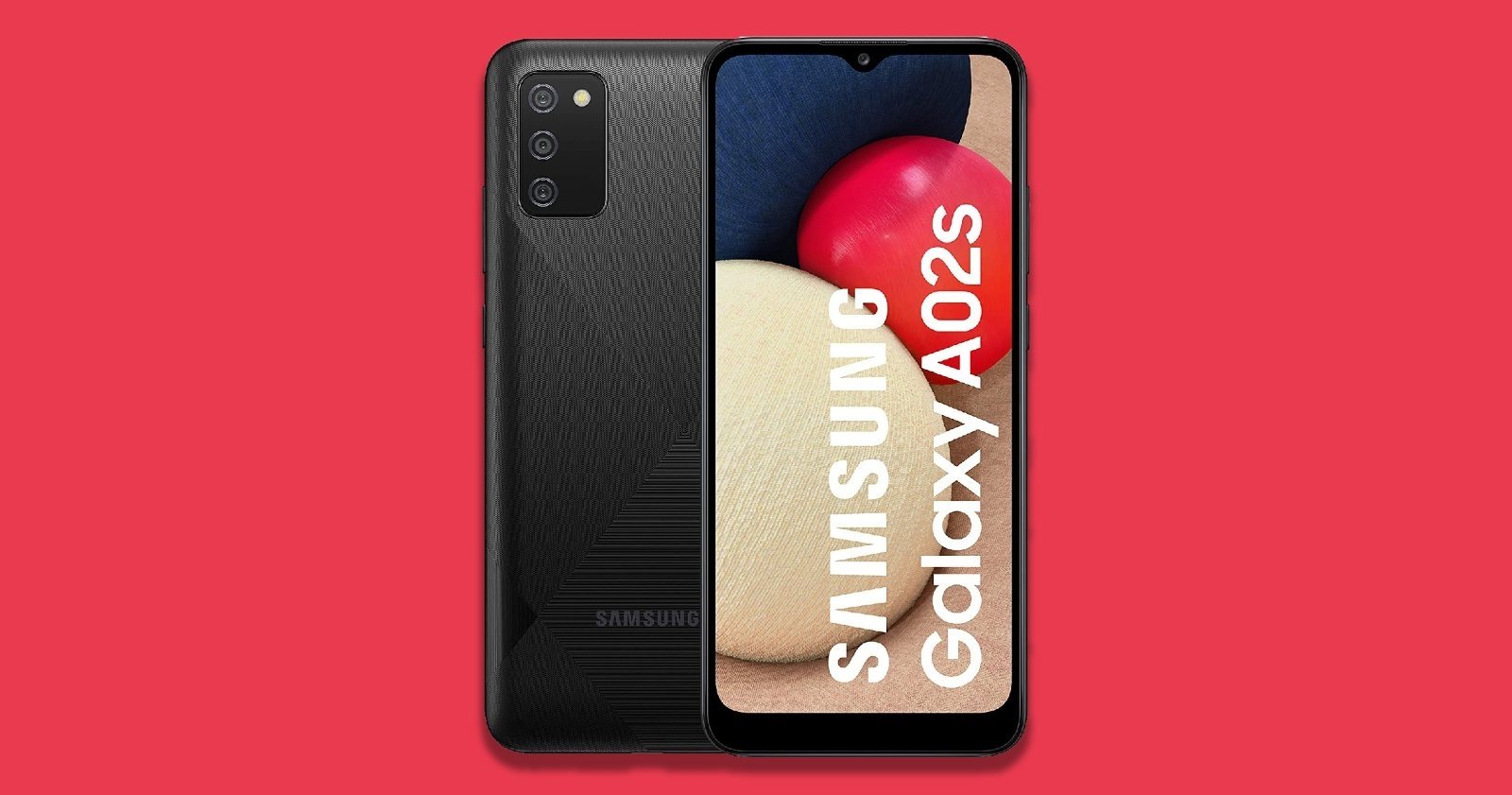 Samsung Galaxy A02s en color negro