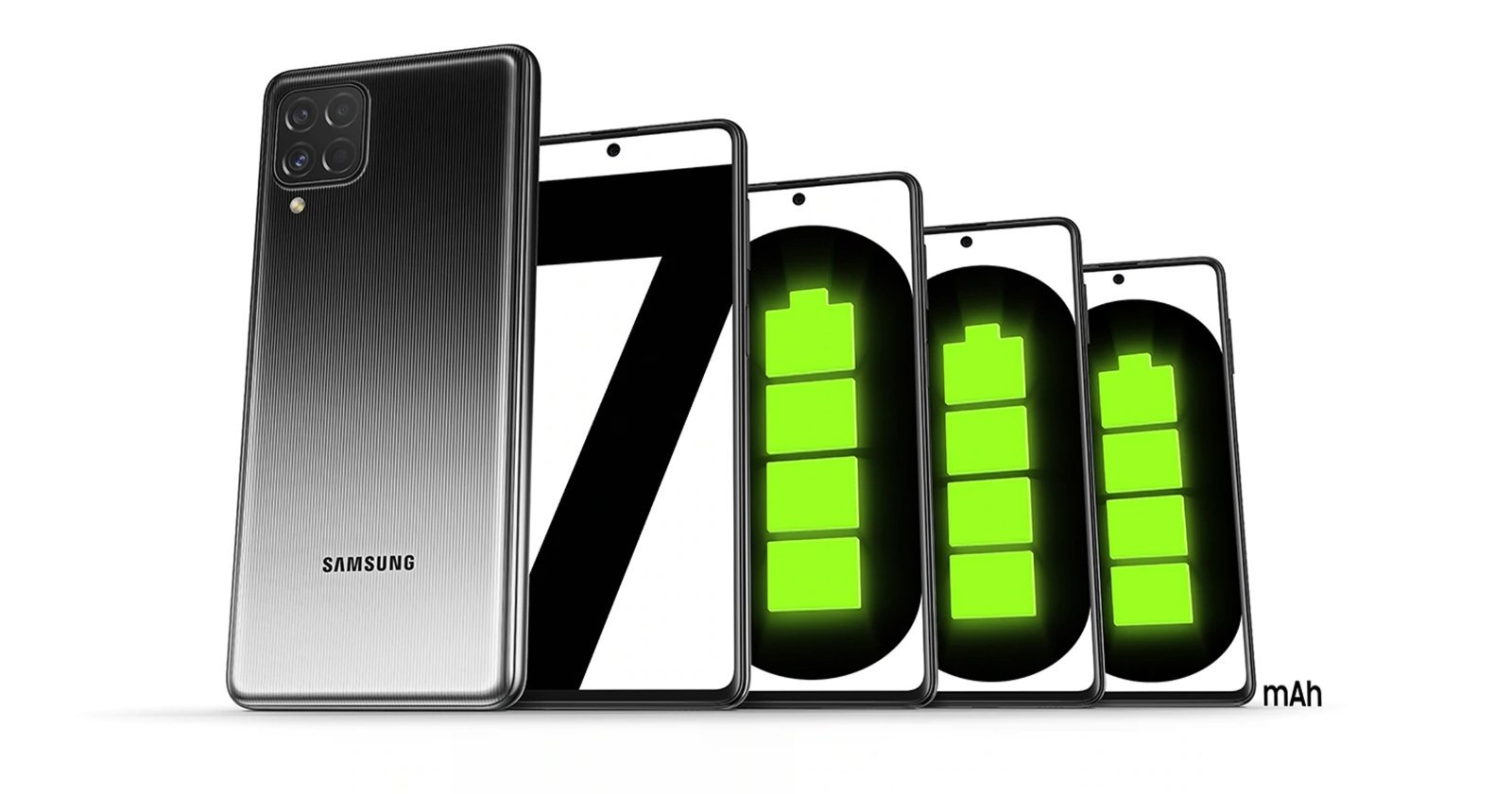 Samsung Galaxy M62 con batería de 7000 mAh