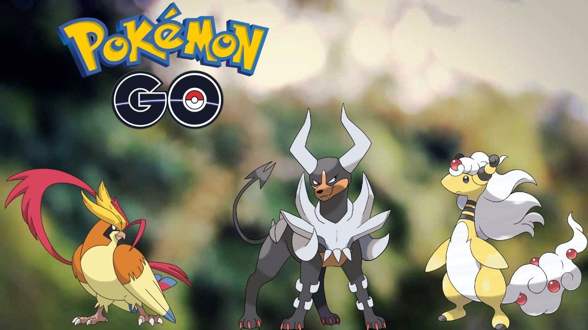 Pokémon GO: Mega-Ampharos, Mega-Houndoom y Mega-Pidgeot