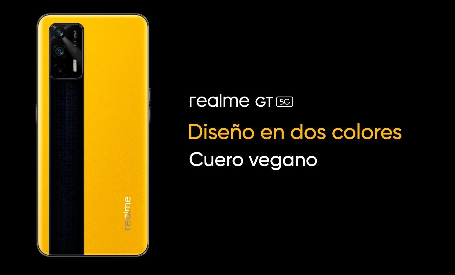 realme GT 5G amarillo