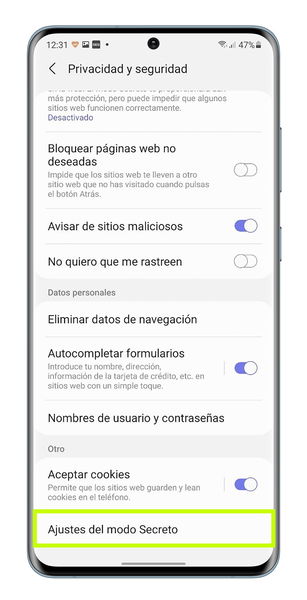 7 cosas que tiene el navegador de Internet de Samsung que no tiene Google Chrome