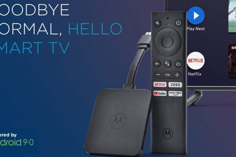 Motorola lanza un Android TV Stick con resolución 4K y un precio demoledor Motorola lanza un Android TV Stick con resolución 4K y un precio demoledor