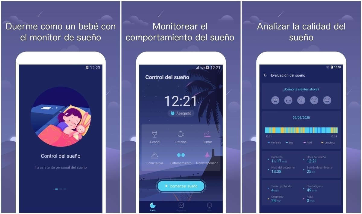 App monitor de sueño