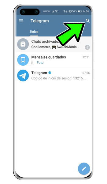 Cómo encontrar grupos de Telegram de tu localidad