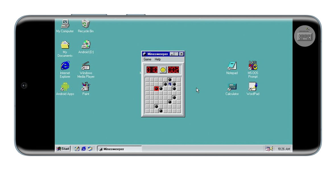 Juega al buscaminas y al solitario de Windows 98 con esta aplicación