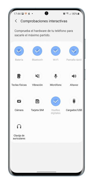 Comprobaciones interactivas de Samsung: averigua si tu smartphone funciona correctamente