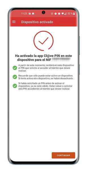 Cl@ve Pin en Android: qué es y cómo usarla en el móvil