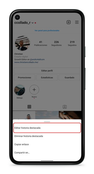 Cómo editar una Story de Instagram después de publicarla