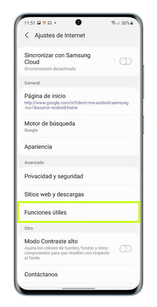 7 cosas que tiene el navegador de Internet de Samsung que no tiene Google Chrome