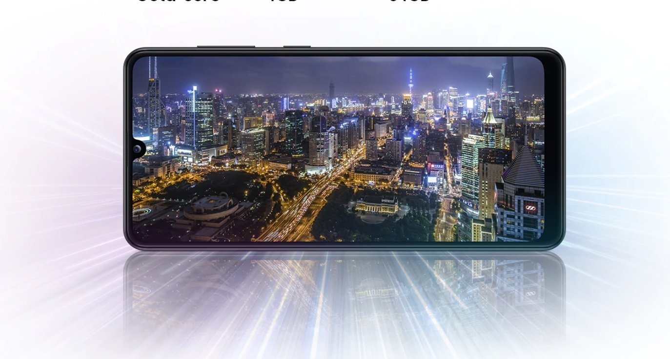 La pantalla del Samsung Galaxy A31