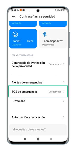 Cómo configurar el botón de encendido de tu móvil como botón de emergencias