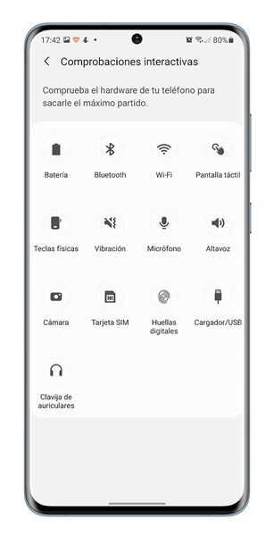Comprobaciones interactivas de Samsung: averigua si tu smartphone funciona correctamente