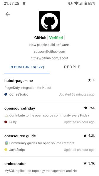Mejores apps para GitHub en Android