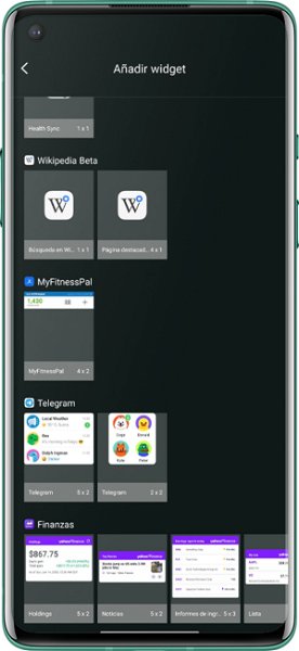 Cómo usar los widgets de Telegram en Android