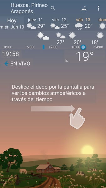 Mejores widgets del tiempo gratis para móviles Android