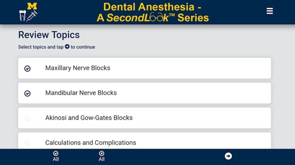 dental anesthesia