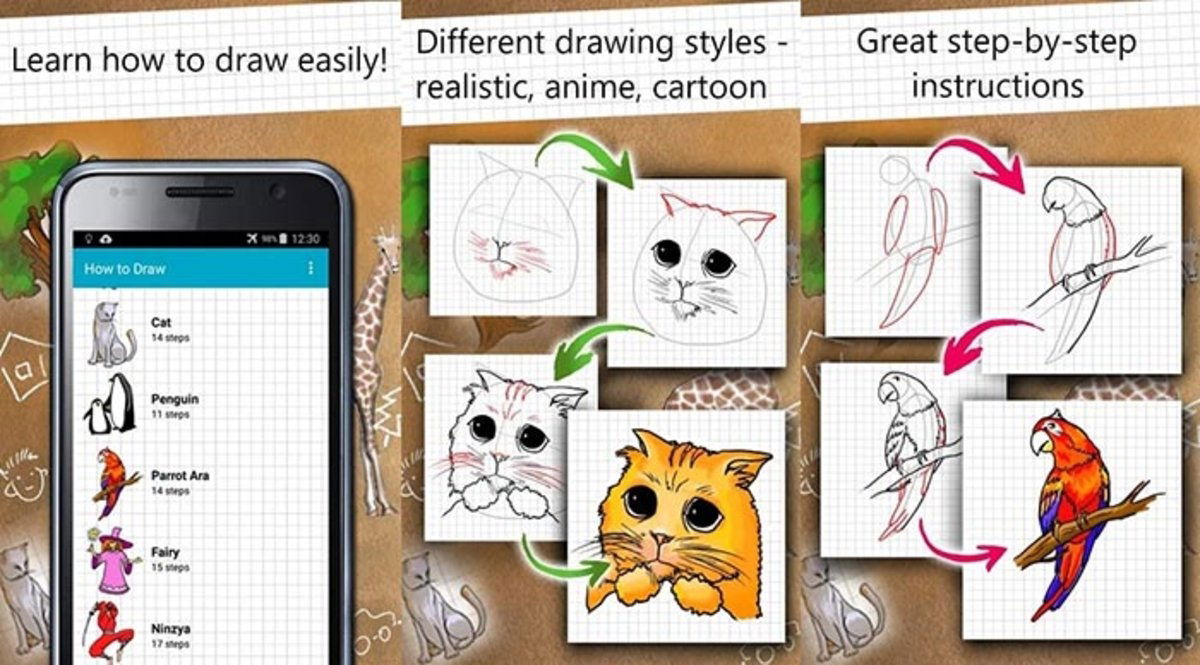 Las mejores apps para aprender a dibujar y pintar con tu Android