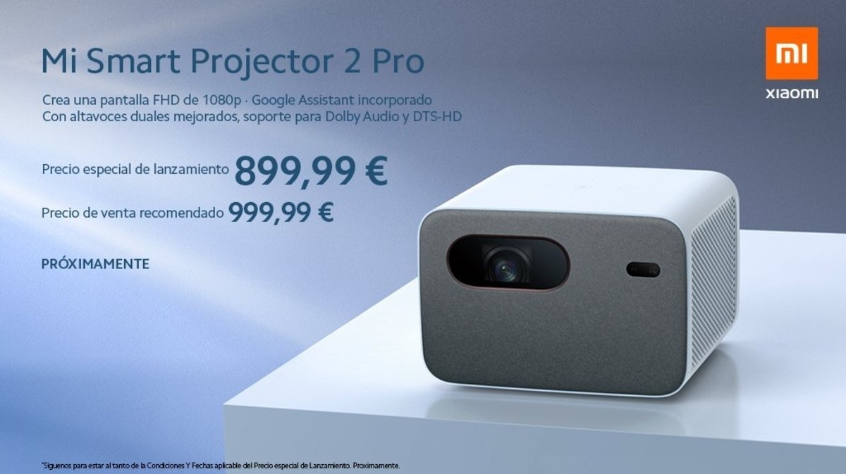 Xiaomi Mi Smart Projector 2 Pro, presentación