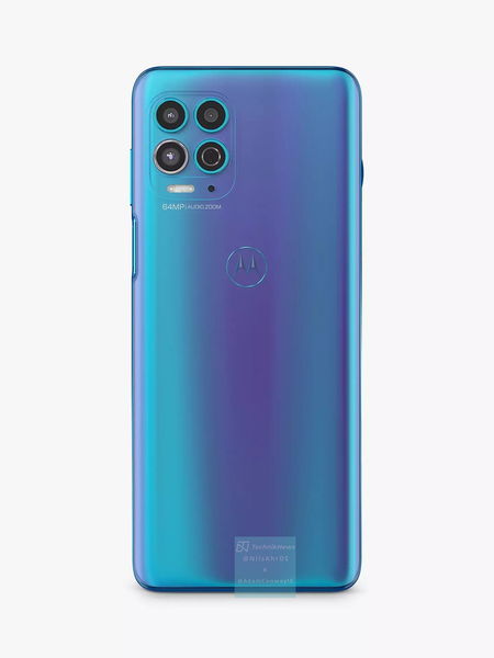 Así es la parte trasera del Motorola Moto G100