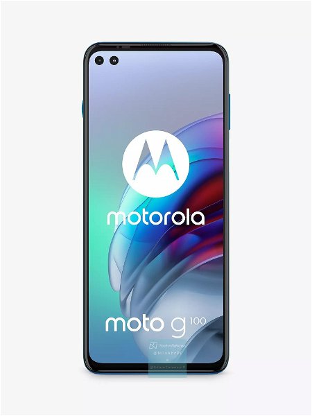 Así es la parte delantera del Motorola Moto G100
