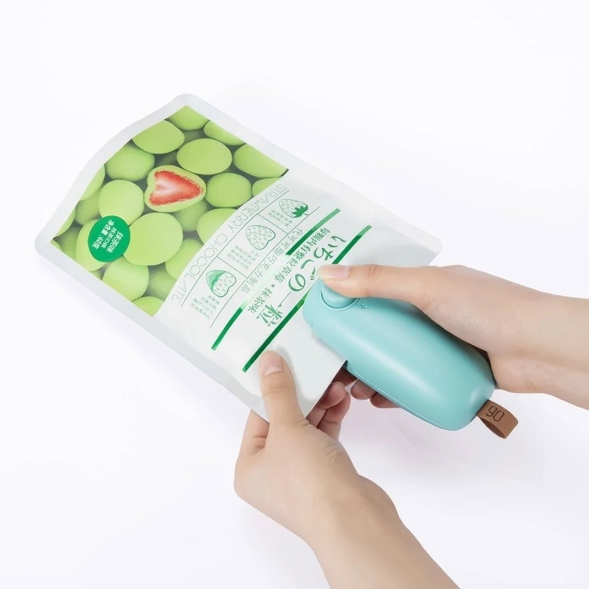 Mini sellador de bolsas