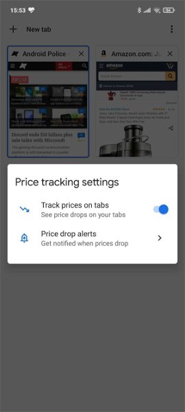 Cómo hacer que Google Chrome para Android te avise de bajadas de precio sin instalar extensiones