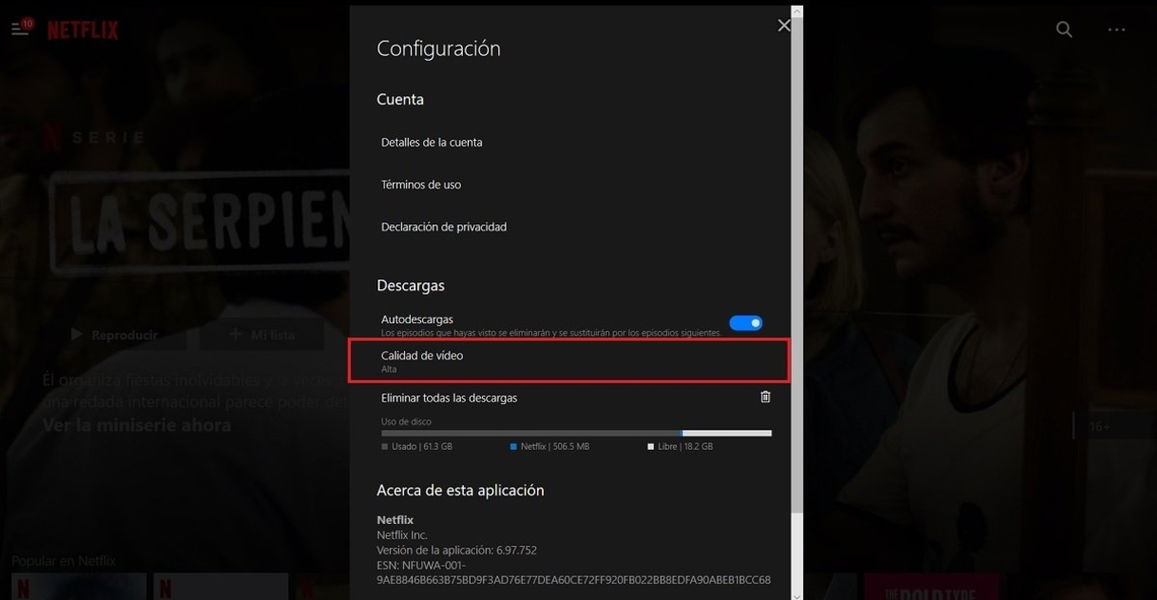 Cómo descargar series y películas de Netflix en PC paso a paso